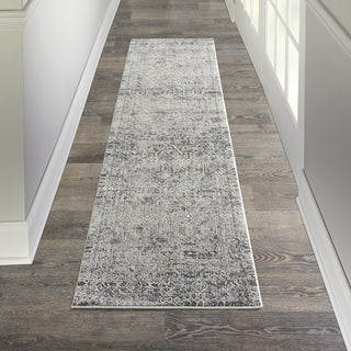 Nourison Grand Expressions KI53 Grey/Ivory Area Rug