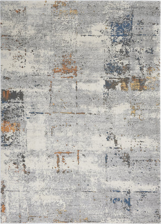 Nourison Grand Expressions KI54 Grey/Multi Area Rug