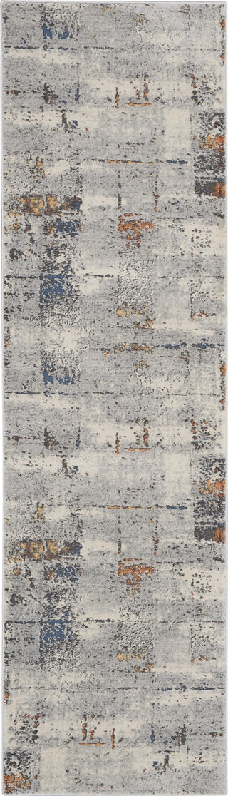 Nourison Grand Expressions KI54 Grey/Multi Area Rug