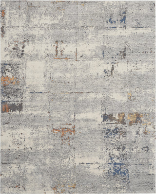 Nourison Grand Expressions KI54 Grey/Multi Area Rug