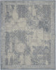 Nourison Grand Expressions KI56 Blue/Ivory Area Rug