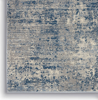 Nourison Grand Expressions KI57 Blue/Ivory Area Rug