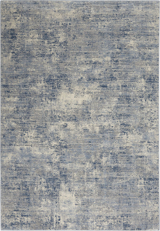 Nourison Grand Expressions KI57 Blue/Ivory Area Rug