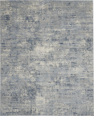 Nourison Grand Expressions KI57 Blue/Ivory Area Rug