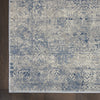 Nourison Grand Expressions KI58 Ivory Blue Area Rug
