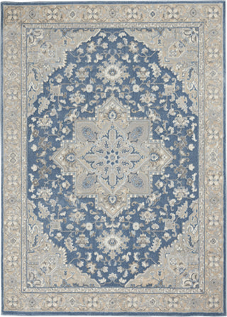 Nourison Grand Villa KI80 Blue Area Rug