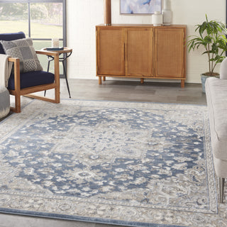 Nourison Grand Villa KI80 Blue Area Rug