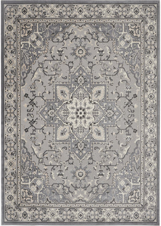 Nourison Grand Villa KI80 Grey Area Rug