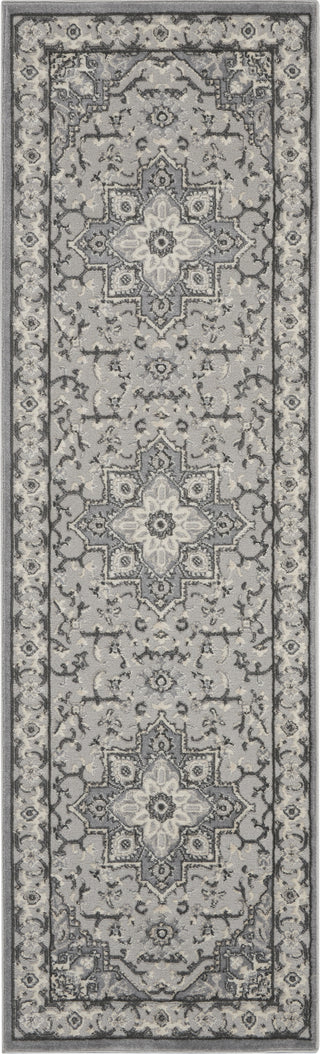 Nourison Grand Villa KI80 Grey Area Rug