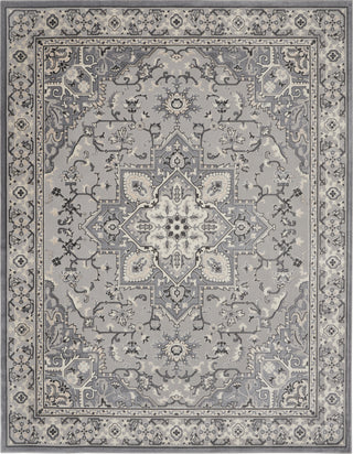 Nourison Grand Villa KI80 Grey Area Rug