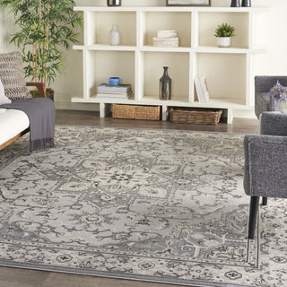 Nourison Grand Villa KI80 Grey Area Rug