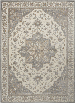 Nourison Grand Villa KI80 Lt Grey Area Rug