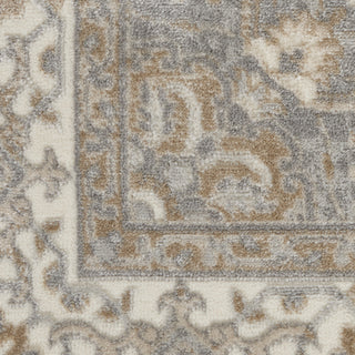 Nourison Grand Villa KI80 Lt Grey Area Rug