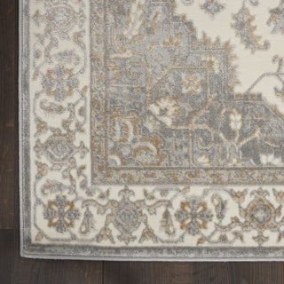 Nourison Grand Villa KI80 Lt Grey Area Rug