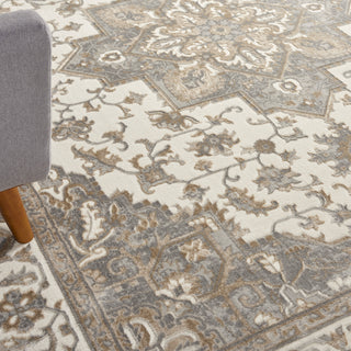 Nourison Grand Villa KI80 Lt Grey Area Rug