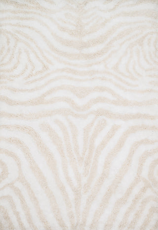 Loloi Kiara Shag KR-01 Ivory / Cream Area Rug main image