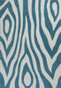 KAS Kidding Around 0439 Teal Wild Side Area Rug main image