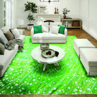 Dalyn Kikiamo KK5 Lime-In Area Rug Room Image Feature