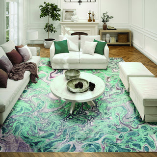 Dalyn Kikiamo KK9 Seaside Area Rug Room Image Feature