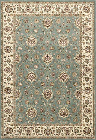 KAS Kingston 6406 Blue/Ivory Mahal Machine Woven Area Rug