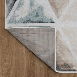 LR Resources Kismet Ivory Prism Area Rug Detail Image