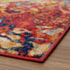 LR Resources Kismet Abstract Collision Multi Area Rug Backing Image