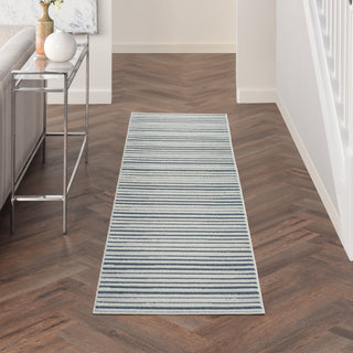 Nourison Key Largo KLG01 Blue Area Rug