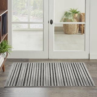 Nourison Key Largo KLG01 Dark Grey Area Rug