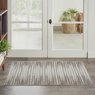 Nourison Key Largo KLG01 Lt Grey Area Rug