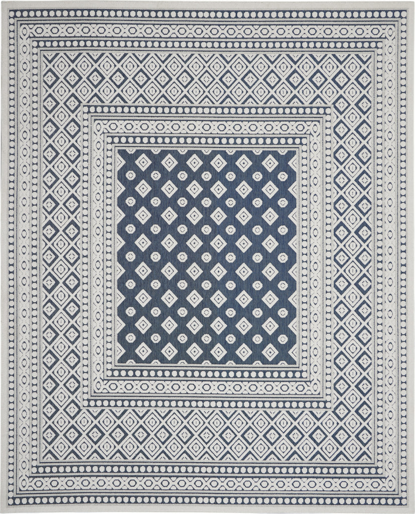 Nourison Key Largo KLG02 Blue Area Rug