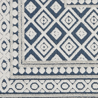 Nourison Key Largo KLG02 Blue Area Rug