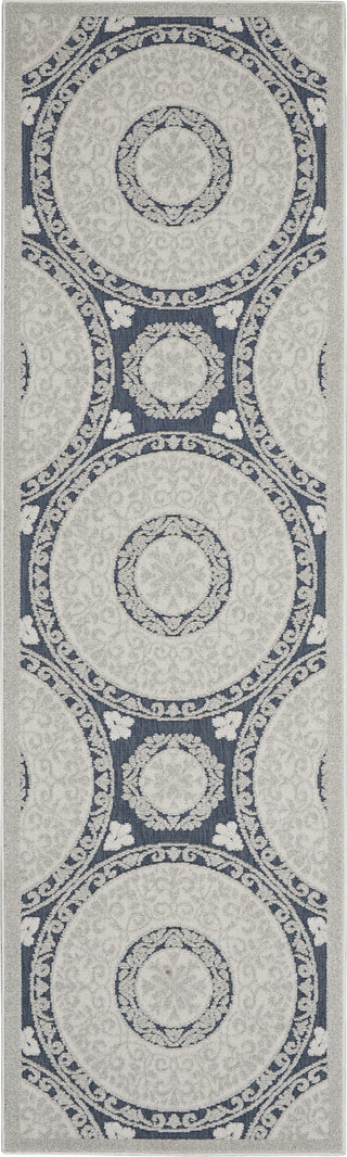 Nourison Key Largo KLG03 Blue Area Rug