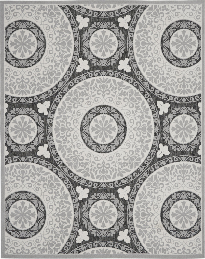 Nourison Key Largo KLG03 Grey Area Rug