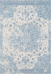 Surya Kilim KLM-2305 Denim White Khaki Area Rug main image