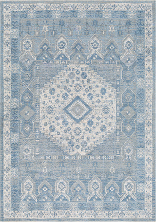 Surya Kilim KLM-2309 Denim Khaki White Area Rug main image