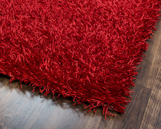 Rizzy Kempton KM2310 Red Area Rug Corner Shot