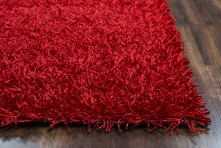 Rizzy Kempton KM2310 Red Area Rug Edge Shot