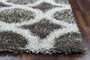 Rizzy Kempton KM2448 Gray Area Rug Edge Shot