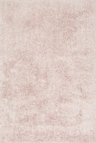 Loloi Kendall Shag KD-01 Blush Area Rug main image