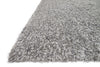 Loloi Kendall Shag KD-01 Grey Area Rug Corner Feature