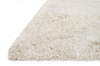 Loloi Kendall Shag KD-01 Ivory Area Rug Corner Feature