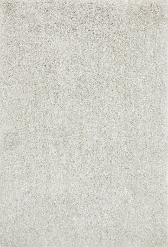 Loloi Kendall Shag KD-01 Silver Area Rug main image