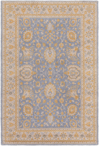 Kansai KNS-1002 Gray Machine Woven Area Rug by Surya 5'3'' X 7'6''