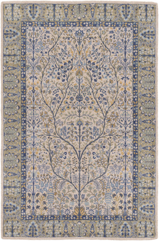 Kansai KNS-1008 Gray Machine Woven Area Rug by Surya 5'3'' X 7'6''