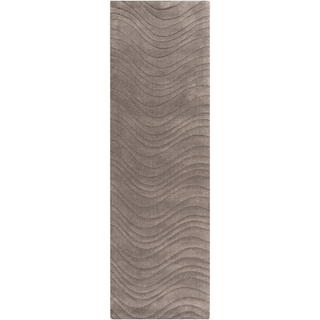 Surya Kinetic KNT-3109 Gray Area Rug 2'6'' x 8' Runner