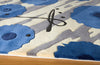 Momeni Koi KO-07 Blue Area Rug Closeup