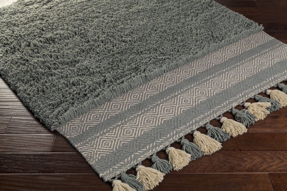 Surya Korva KOR-1001 Area Rug Corner Shot Feature