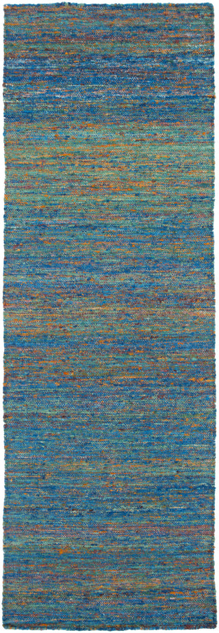 Surya Kota KOT-7003 Cobalt Area Rug 2'6'' x 8' Runner