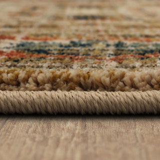 Karastan Spice Market Koyna Cream Area Rug Detail Image