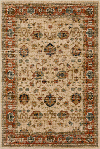 Karastan Spice Market Koyna Cream Area Rug Main Image